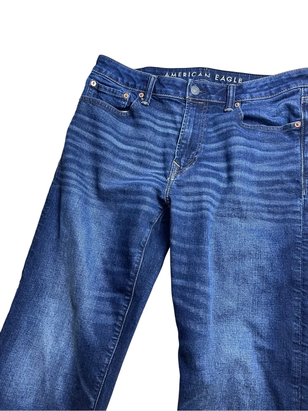 American Eagle Airflex + Original Straight Jeans 33x34